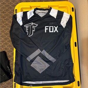 Fox Black and White Women's Jersey